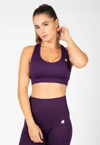 Decathlon Neiro Seamless Sports Bra - Paars aanbieding