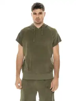 Decathlon Leone Natural mouwloos herensweatshirt van badstofkatoen aanbieding