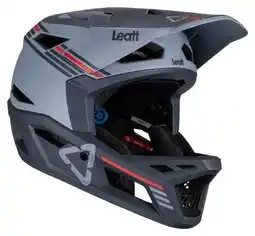 Decathlon Leatt Gravity 4.0 Titanium Volgelaatshelm Grijs aanbieding