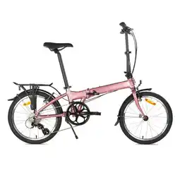 Decathlon Vouwfiets - Dahon Mariner D8 20 - Mauve / roze - Shimano derailleur aanbieding