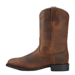 Decathlon Leren westernlaarzen voor dames Ariat Heritage Roper aanbieding
