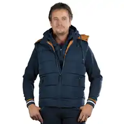 Decathlon Mouwloos donsjack Flags&Cup Parkano aanbieding