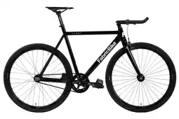 Decathlon Fixiefiets Light Aluminium 28 – Glossy Black aanbieding