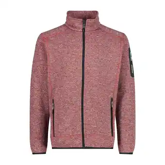 Decathlon Fleecevesten Truien Heren - CMP Man Fleece Jacket - Ferrari/Antracite aanbieding