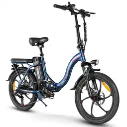 Decathlon Y20 opvouwbare elektrische fiets, 250 watt motorvermogen aanbieding