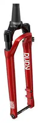 Decathlon RockShox Rudy Ultimate XPLR 700 mm Voorvork | 12x100 mm | Offset 45 mm | Rood aanbieding