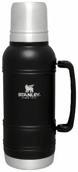 Decathlon Stanley The Artisan Thermal Bottle 1.4L - Black Moon aanbieding