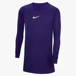 Decathlon Nike Park First-Layer thermoshirt kinder paars/wit XL aanbieding