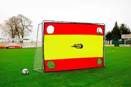 Decathlon 3x2m stalen doel met Spaanse schietwand aanbieding