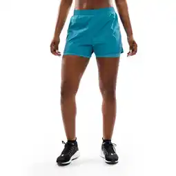 Decathlon Dames Fitness 2-in-1 sportshort Gili Blauw aanbieding