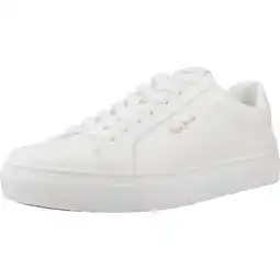 Decathlon Sneakers Pepe Jeans Model Camden Rump W Kleur Wit aanbieding