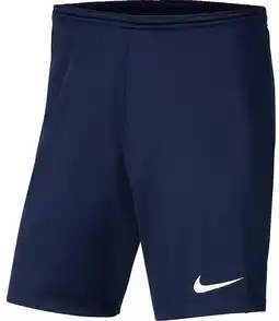 Decathlon Nike Dri-Fit Park III Knit Short Jr. voetbalshort voor kinderen aanbieding