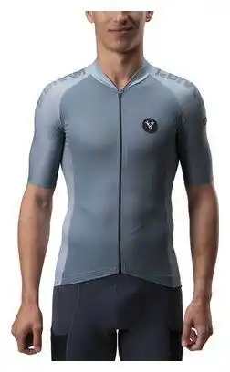 Decathlon LeBram Glières Jersey met korte mouwen Blauw Grijs aanbieding