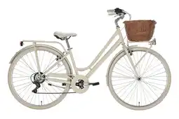 Decathlon Stadsfiets SHARIN 28 inch , crème aanbieding