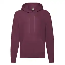 Decathlon Heren Lichtgewicht Pullover Hoodie (Bourgondië) aanbieding