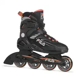 Decathlon Inline fitness skates voor dames LEGACY COMP LADY Zwart aanbieding