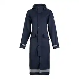 Decathlon Waterdichte jas met splitjes voor dames Horze Hazel aanbieding