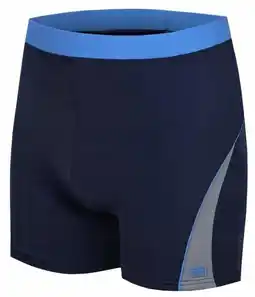 Decathlon Zwempak Zwemmen Heren Bokser, Donkerblauw aanbieding