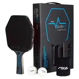 Decathlon STIGA Pulse II Cybershape 3-sterren tafeltennisset aanbieding