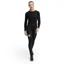 Decathlon Dames Fietsen lange fietsbroek BX Trento Zwart aanbieding