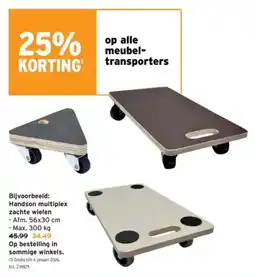 GAMMA Handson multiplex zachte wielen aanbieding