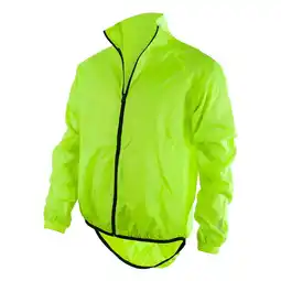 Decathlon Breeze Regenjack - Neon Geel aanbieding