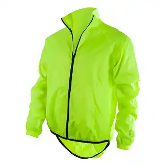 Decathlon Breeze Regenjack - Neon Geel aanbieding