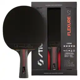 Decathlon STIGA tafeltennisbat Flexure v2, 5-sterren aanbieding