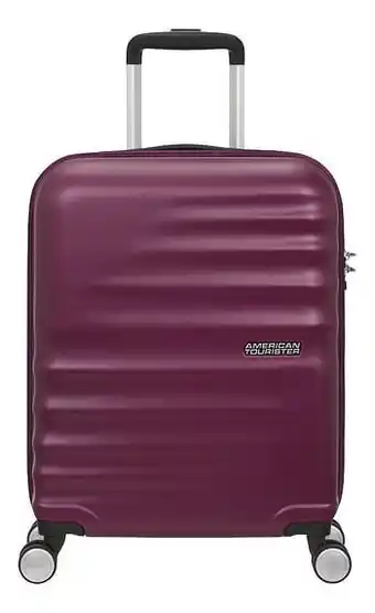 American Tourister harde reistrolley WaveBreaker Velvet Purple 55 cm