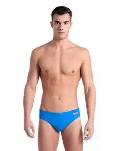 Decathlon Arena Zwemslip Team Solid Blauw Rivier aanbieding