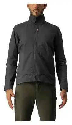 Decathlon Castelli Commuter Reflex Waterproof Jacket Black aanbieding