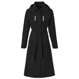 Decathlon Waterdicht damesjack Basil MosseTrench-Coat aanbieding