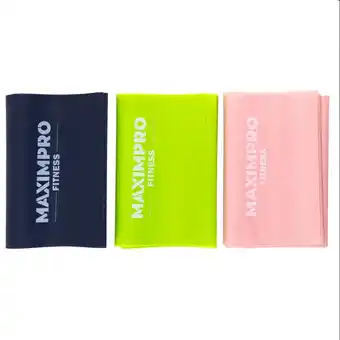 Decathlon Weerstandsbanden Unisex - ENEBE Set Of 3 Resistance Latex Bands aanbieding