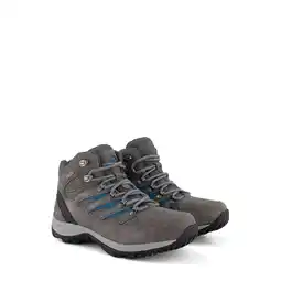 Decathlon Hornborg Dames - Halfhoge wandelschoenen - Waterdicht - Grijs aanbieding