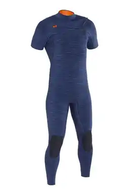 Decathlon 2/2 Priime - Zip Borst S/S Surfpak Heren aanbieding