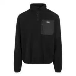 Decathlon Heren Frankie Half Zip Fleece Top (Zwart) aanbieding