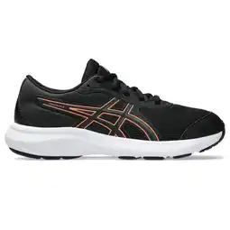 Decathlon Hardloopschoenen Kinderen - ASICS Contend 9 GS - Black/Saxon Green aanbieding