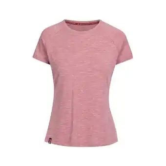 Decathlon Dames Katie DLX Marl TShirt (Licht moerbei gemêleerd) aanbieding