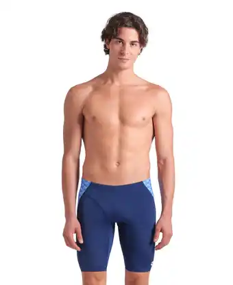 Decathlon Arena Zwemjammer Monogram Navy / Blauw aanbieding