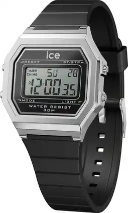 Decathlon Ice Watch Digitaal Horloge Zwart/Zwart 022063 aanbieding