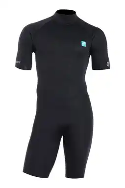 Decathlon 2/2 Pioneer - Zip Dos S/S Shorty Surfpak Heren aanbieding