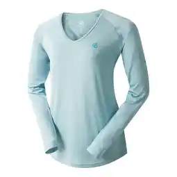 Decathlon T Shirts Overhemden Dames - Dare2B Discernible Tee LONG W - Aquifer aanbieding