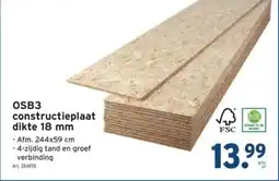 GAMMA OSB3 constructieplaat aanbieding