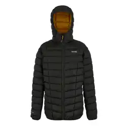 Decathlon Heren Asper gewatteerde jas (Zwart) aanbieding