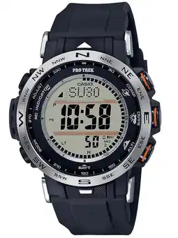 Decathlon Herenhorloge Casio PRW-30-1AER, Quartz, 40mm, 10ATM aanbieding