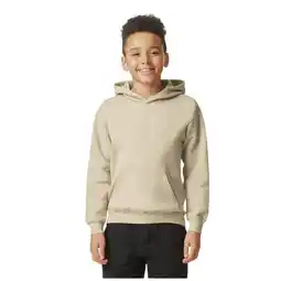 Decathlon Kinder/Kids Softstyle Plain Fleece Midweight Hoodie (Zand) aanbieding