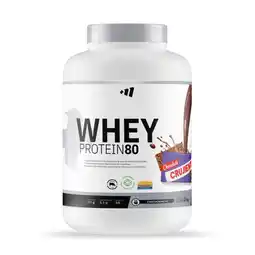 Decathlon Whey Protein80 - 2 kg knapperige chocolade MM Supplements aanbieding