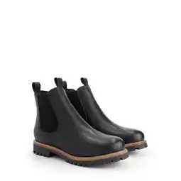 Decathlon Nodeland Heren - Chelsea boots - Leer - Zwart aanbieding
