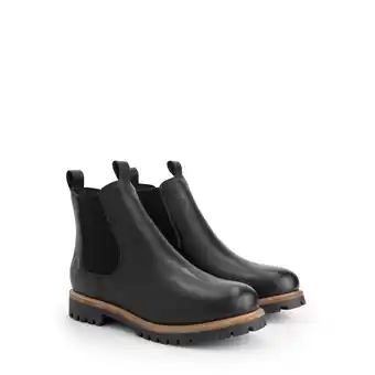 Decathlon Nodeland Heren - Chelsea boots - Leer - Zwart aanbieding