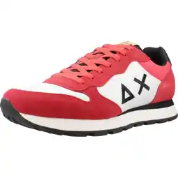 Decathlon Sneakers Sun68 Model Tom Color Kleur Rood aanbieding